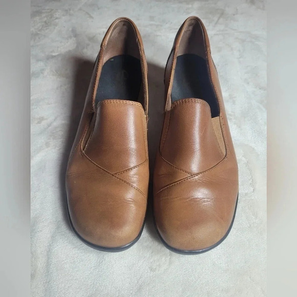 *LAST CHANCE* Clarks Bendables 62954 sz 9M Brown Slip on Loafers - Picture 2 of 10